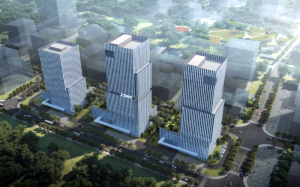 集智股份新總部基地“集智港”喜迎封頂大吉